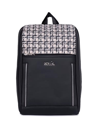 ZOUK Olina Daypack for Women – Convertible Backpack with Laptop & iPad Compartments | Stylish Handcrafted Office & Travel Bag with Water-Resistant Lining & Dual Straps | Carter Checks