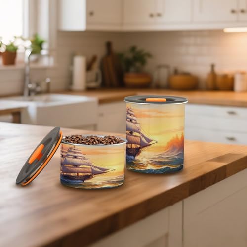 Envase hermético de acero inoxidable para café 30oz miniatura 6