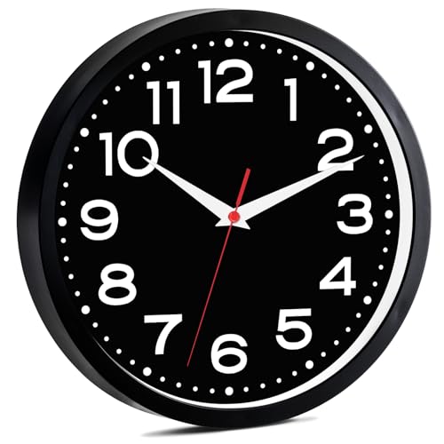Roymnie 8 Inch Silent Wall Clock product photo Roymnie 8 Inch Silent Wall Clock product image