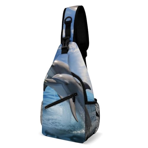 Mochila tipo sling deportiva para hiking y uso casual