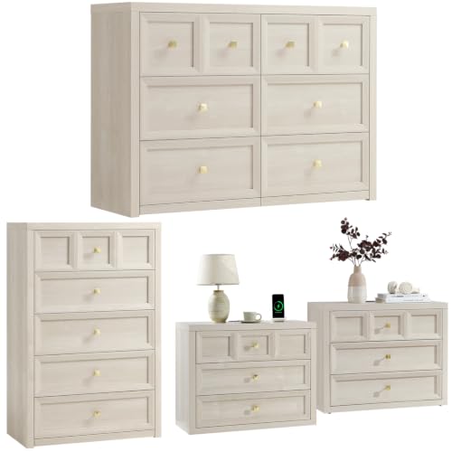 NOWABAY 4-Piece Modern Bedroom Set