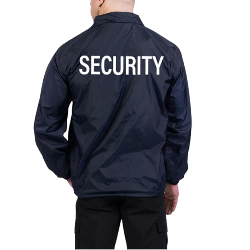 PROPPER Men's Standard Uniform Security Snap Front Windbreaker, LAPD Navy2