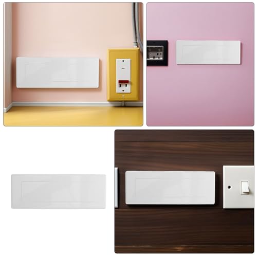 Boîtes de dérivation cache-câble en plastique lot de 8 plaques