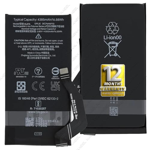 Image of GP5JE Genuine Replacement for Google Pixel 7a GWKK3, GHL1X, G0DZQ, G82U8-4385mAh - with 12 Months Warranty* (G82U8, Snow)