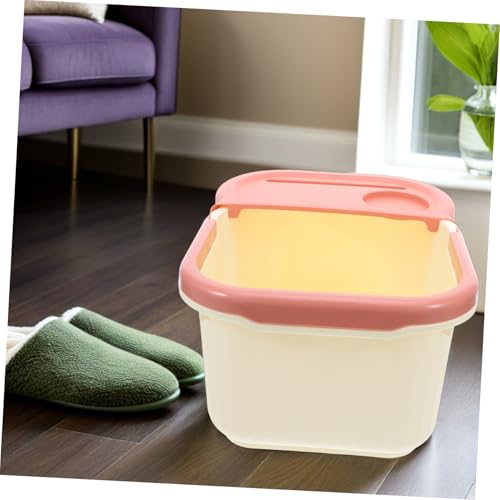 Seau pour bain de trempage des pieds rétractable et isotherme