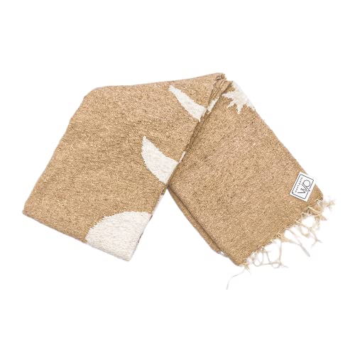 Moon Phases Blanket - Moon & Stars Wall Tapestry - Mexican Yoga Blanket/Yoga Savasana Meditation Blanket With Diamonds - Soft Thick Bed Throw/Sofa Throw/Camp Blanket/Vintage Throw Blanket #TOP4