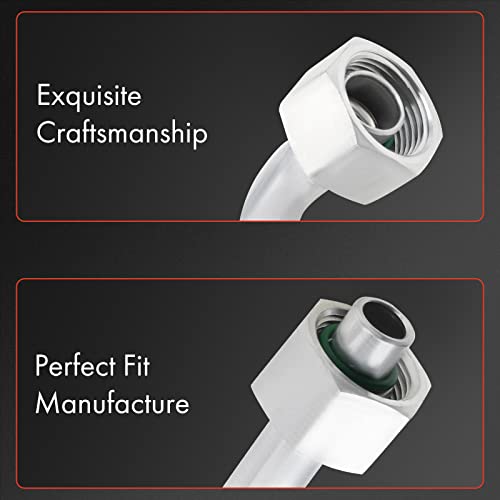 A-Premium A/C Suction Hose & Discharge Line Hose Assembly Compatible with Chevrolet & GMC Models - C1500, C2500, C3500, K1500, K2500, K3500, 1994, 5.0L 5.7L by A-Premium - Image 3