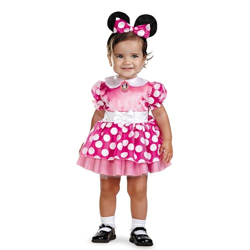 Minnie Mouse Clubhouse - Pink Minnie Mouse Infant Costume 12-18 Months by Disguise - Used condition - US$18.23
