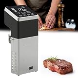 ORIDLECTAL Sous Vide, Susvide, Thermozirkulator Präzisionskocher mit 1600 W und Touchscreen. IPX7 wasserdicht, Schnellaufheizung, Starke Pumpe. Perfekt für Gemüse, Steaks und Meeresfrüchte