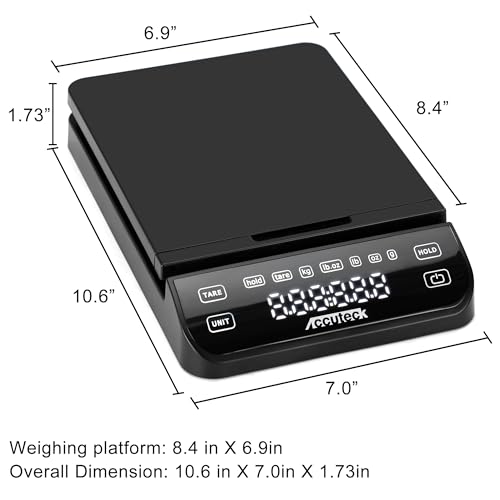 image for Accuteck BPS70 High Accuracy Digital Shipping Scale and Postal Scale, 