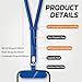 KITANIS 2 Pack Phone Lanyard,2×Phone Wrist Strap,4×Tether Tabs,Universal Cell Phone Multifuctional Patch Polyester Lanyards,Cell Phone Hand Strap for Women and Men(blue+yellow)