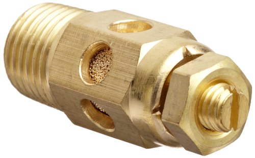 Dixon SCM28 Brass Air Hose Fitting, Speed Control Muffler, 1/4