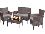 Greesum 4-Piece Conversation Set
