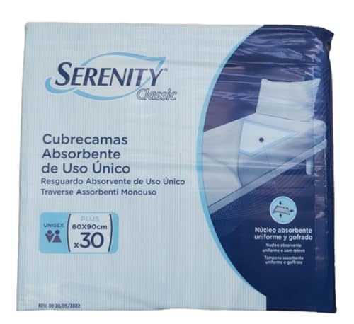 Villaclinic Empapadores 60x90 Desechables 30 Unidades, empapador desechable para la incontinencia, Almohadillas absorventes para Adultos, niños y Perros, Protector de Cama,, salvacamas Adultos