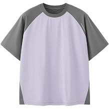 Men's Raglan T Shirt Quick Drying Outdoor Climbing Short Sleeve