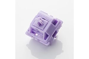 WS POM Purple Linear Mechanical Keyboard Switches (35 pcs)