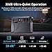 DJI Power 2000 Portable Power Station, 2048Wh LFP Battery, Compact Size, 3000W Stable Output, 0-80% Recharge in 55 Mins, Electric Generator for Home, Camping & RVs, Off-Grid