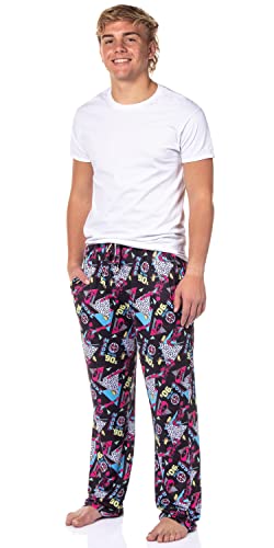 Marvel Comics Mens' Deadpool Retro Made In The '90s Sleep Pajama Pants2