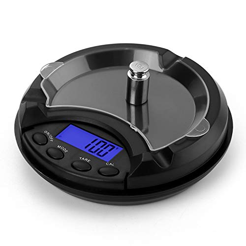 Ataller Digital Ashtray Scale Precision Pocket Scale Mini LCD Display Digital Jewelry Herbs Weighing Electronic Measure 001g200g 200g001g