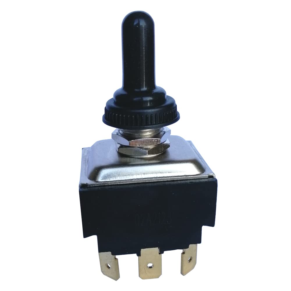 HY29K 125V/277V 2HP 9 Pins TPDT On-On Dustproof Toggle Switch for Machinery Equipment and Tools