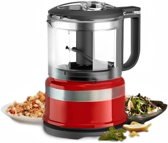 Electric Food Processor, Two-Speed Settings, Dicing and Mashing, Multi-Use Kitchen Chopper
