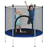 X-Rush Trampolín de 55 Pulgadas con Red de Seguridad: Especificaciones Técnicas, Estructura de Acero Reforzado y Diseño...