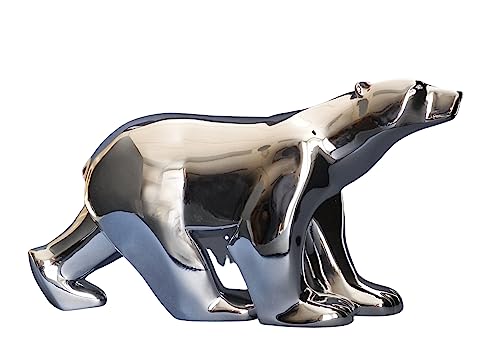 Parastone Statue silver bear of François Pompon - 11 x 21 x 6 cm, H: 11 cm