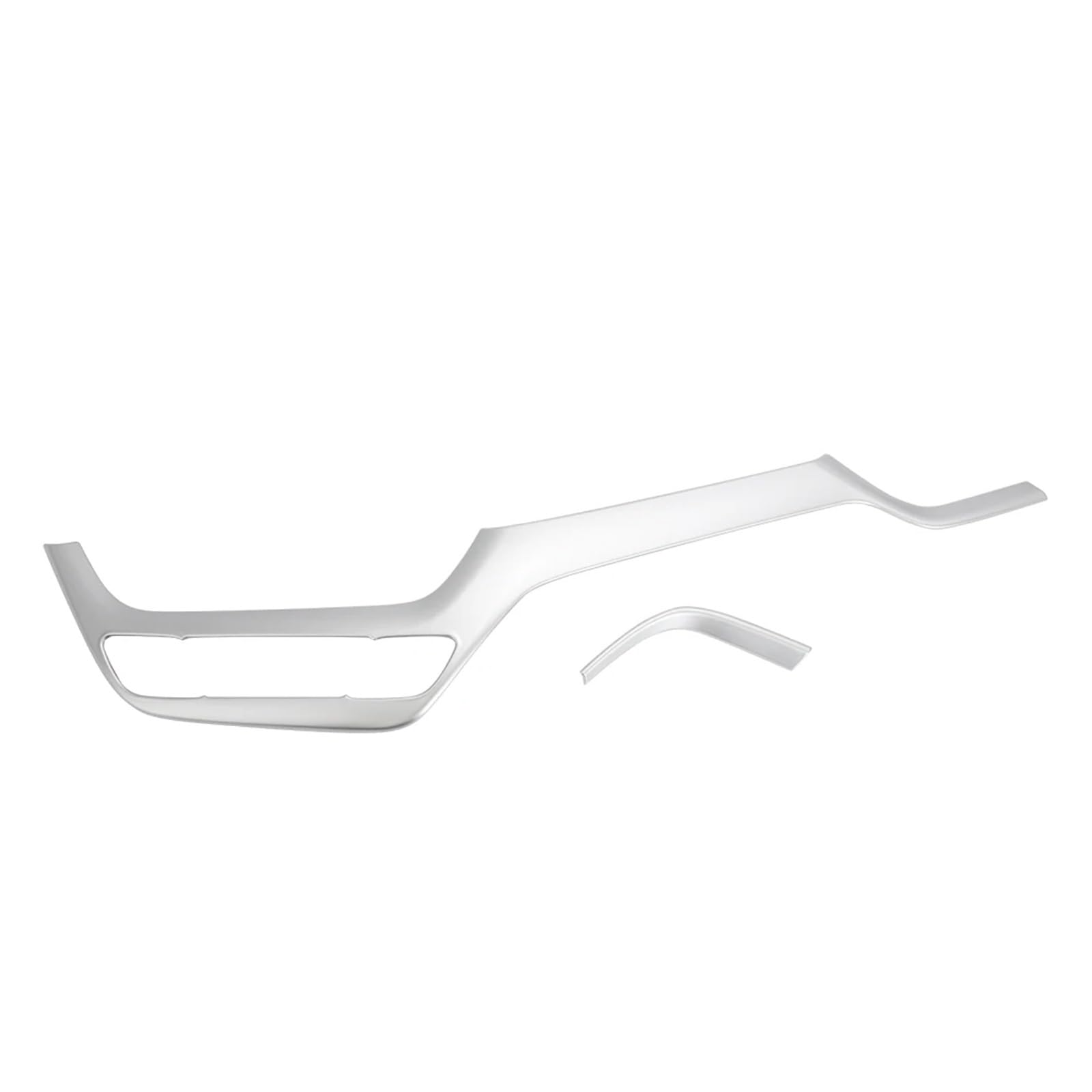 for Toyota C-HR for CHR 2016-2023 LHD Car Dashboard Decoration Cover Interior Central Control Trim Styling Panel Sticker Accessories Car Interior Panel Trim(Matte Silver)