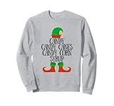 Fun Candy Canes Corns And Syrup Christmas Woman