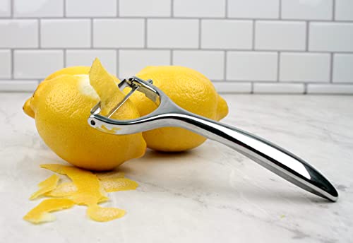 Rsvp International Vegetable Peelers And Slicing Kitchen Collection, Y-Shaped Peeler, Stainless Steel #TOP3