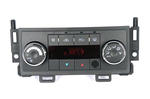 ACDelco GM Original Equipment 15-73907 Ebony Heating and Air Conditioning Control with Rear Window Defogger Switch
