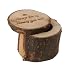 Tinksky Wooden Ring Box Rustic Wedding Ring Holder Bearer