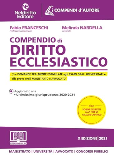  C9 - Compendio Di Diritto Ecclesiastico 2021
