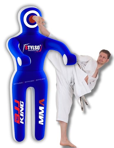 Unfilled Grappling Dummy &ndash; Adult Life Size Wrestling & BJJ Training Dummy, MMA Jiu Jitsu Judo...