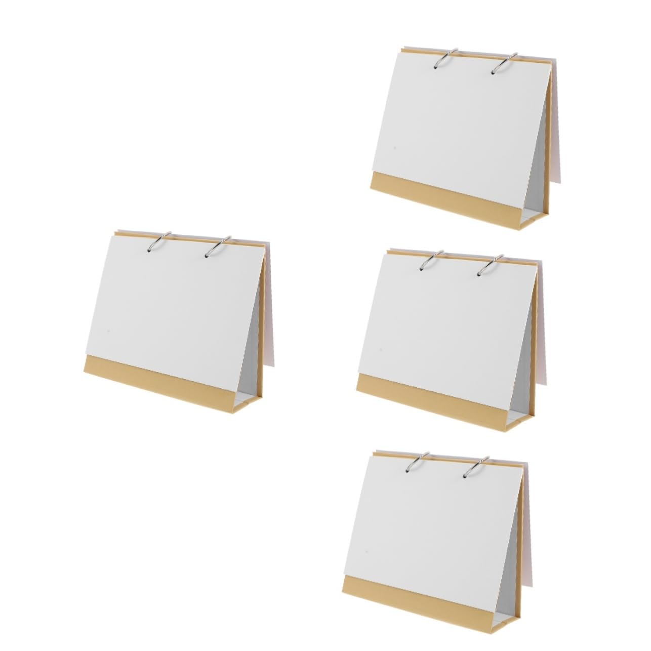 STOBOK 4sätze Spiralbuch Für Tischkalender Handgefertigtes Album Mit Abnehmbaren Leeres Kalenderbuch Kraftpapier Für Kreative Gestaltung Und Malen Für Scrapbooking Und Persönliche