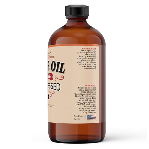 Creekwood Naturals Castor Oil, 100% Pure Cold Pressed Hexane Free, In Glass Bottle (4oz) - Thumbnail 3