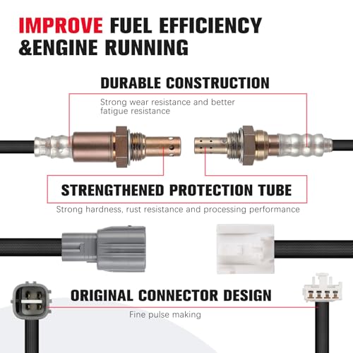 Sensor de Oxígeno para Toyota Sienna 17-20 Juego 4 Piezas miniatura 4