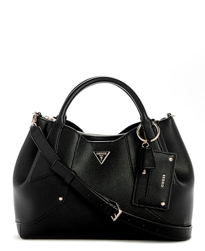 GUESS sac à main sac à épaule bandoulière Darcy Girlfriend Satchel Black noir