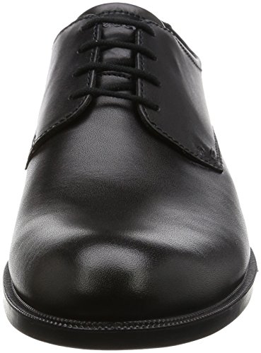 ECCO Harold, Scarpe Stringate Derby Uomo, Nero