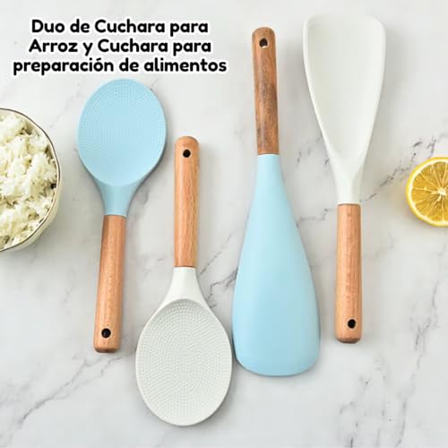 La Mejor Selección de Cucharas para arroz los mejores 10. 2 Imagen adicional