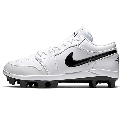 Jordan Air 1 Retro MCS Men's Baseball Cleats White/Black CJ8524-100 13
