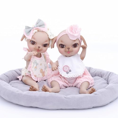Muñeco Cachorro Gemelo 16 Pulgadas, Pack de 2 miniatura 1