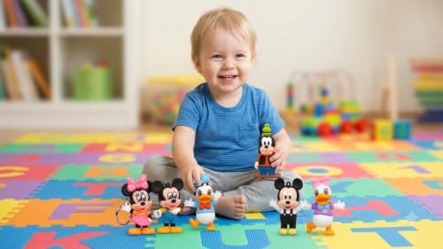 Image of Anime Warrior Action Figure 32 cm Collectible PVC Statue for Kids & Collectors Premium Muscular Design | Display Toy with Gift Box for Desk, Shelf & Showcase (Mickey 4pcs)