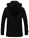 WenVen Chaquetas de Algodón a Prueba de Viento Abrigos Puffer Forro Polar...
