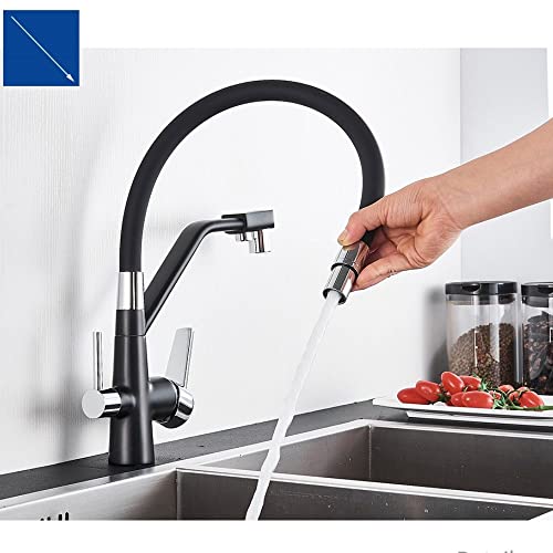 Robinet avec purificateur d'eau cuisine pour éliminer le goût de chlore - 3