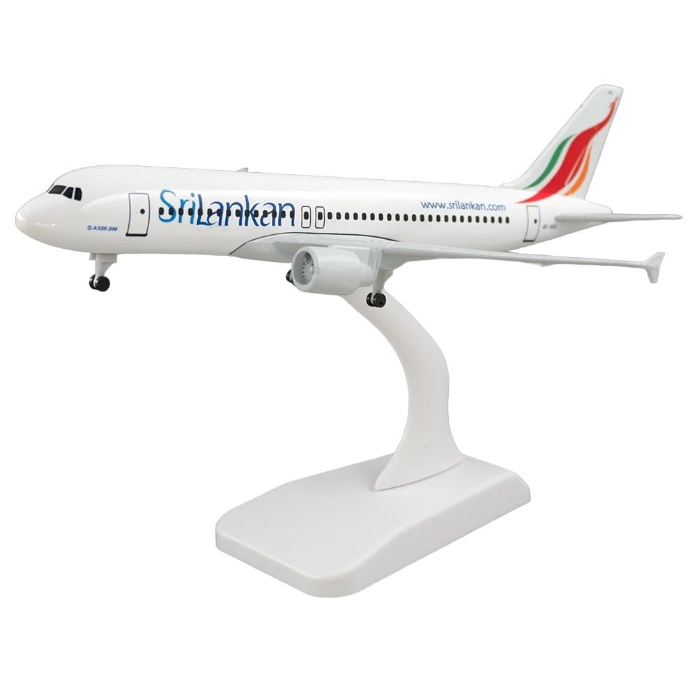 AirModels SriLankan Airbus A320 Diecast Aircraft Model 1/350 Scale Plane Toy Collectable Gift