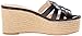 Nine West Women's Eleena Leather Wedge Sandal