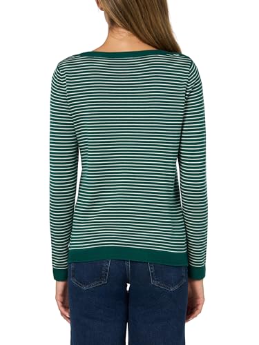 Image of Nautica Women's Mariner Stripe Pullover Boatneck Long Sleeve