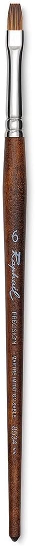 Raphael Precision Imitation Sable Brush, Flat, 2