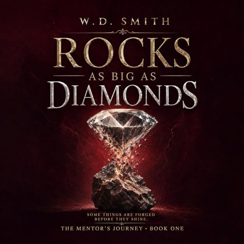 Diseño de la portada del título Rocks as Big as Diamonds